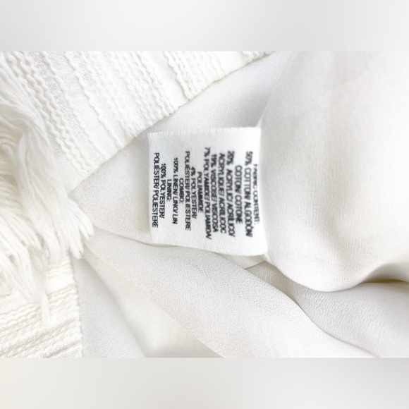 Derek Lam 10 Crosby Fringe Tunic Mini Dress Sz 4 - Picture 5 of 6